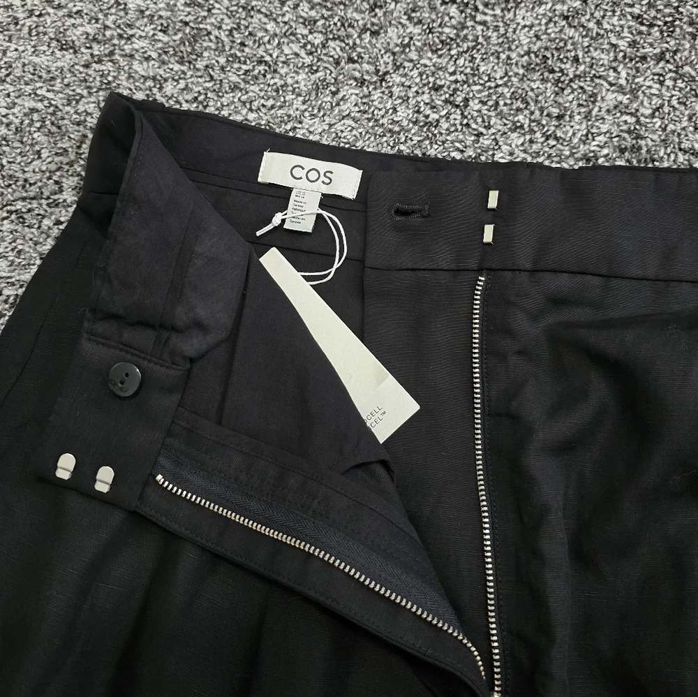 COS Black Wide Leg Pants - Picture 6 of 9